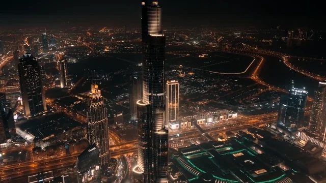 Burj Khalifa At Night